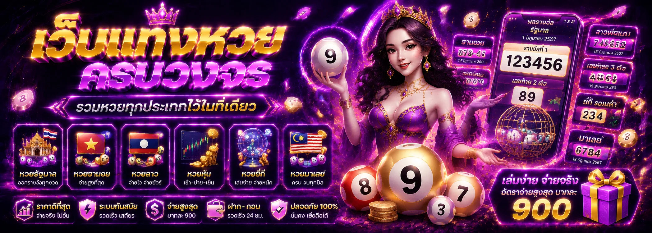 หวยออนไลน์ STON88 หวยรัฐบาล หวยฮานอย หวยลาว จ่ายเต็มบาทละ 900